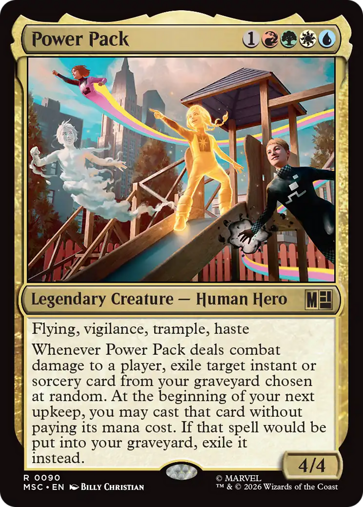Power Pack (Surge Foil) [Marvel Super Heroes Commander] | Gear Gaming Bentonville