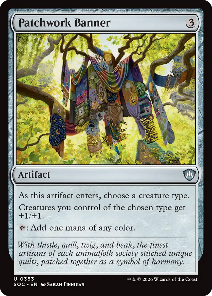 Patchwork Banner [Secrets of Strixhaven Commander] | Gear Gaming Bentonville