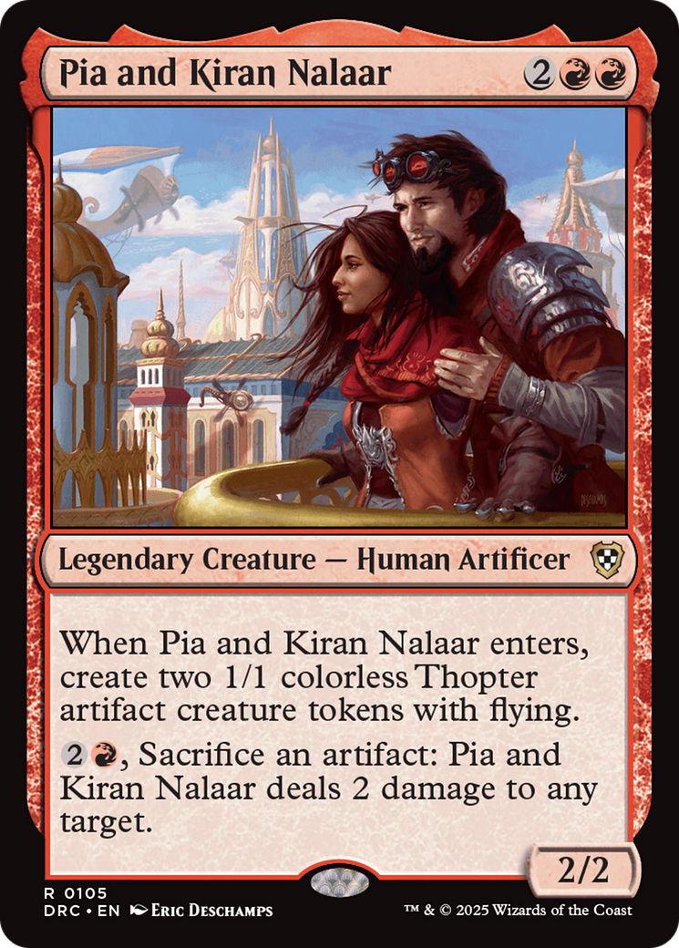 Pia and Kiran Nalaar [Aetherdrift Commander] | Gear Gaming Bentonville