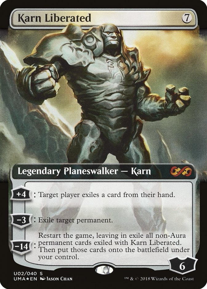 Karn Liberated (Topper) [Ultimate Masters Box Topper] | Gear Gaming Bentonville