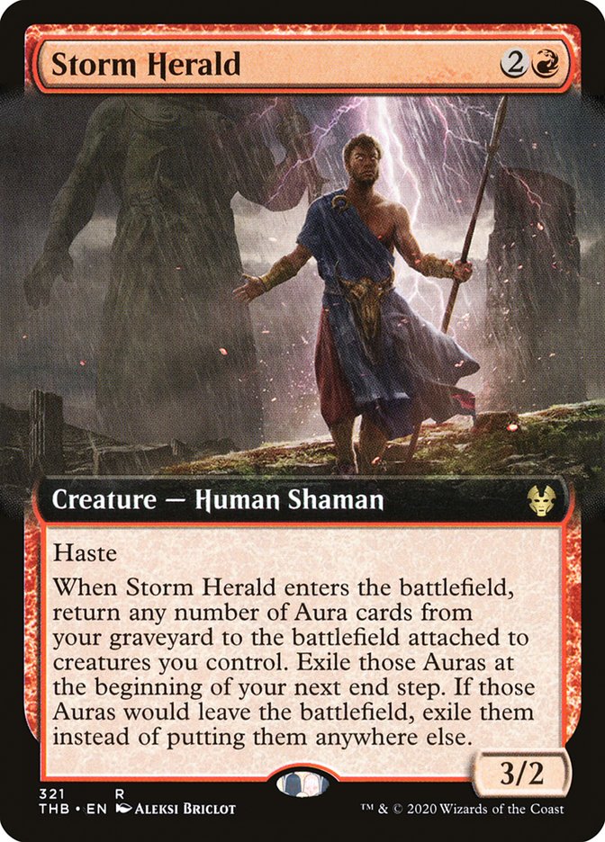 Storm Herald (Extended Art) [Theros Beyond Death] | Gear Gaming Bentonville