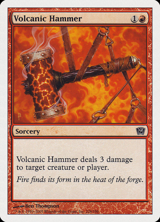Volcanic Hammer [Ninth Edition] | Gear Gaming Bentonville
