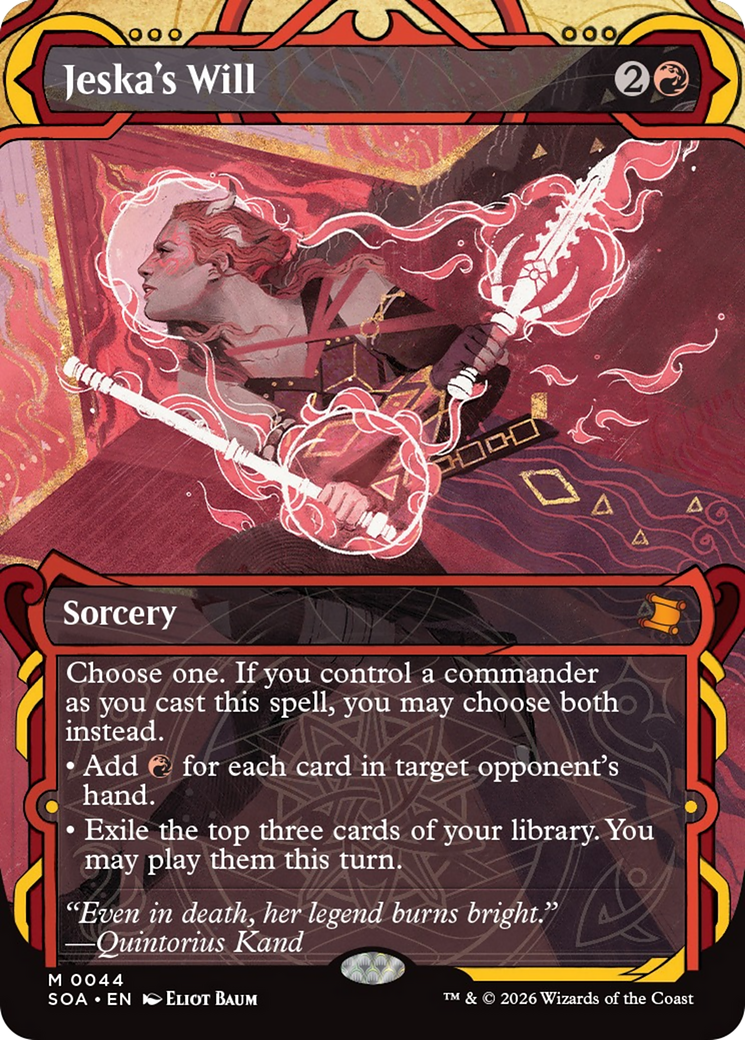 Jeska's Will [Secrets of Strixhaven: Mystical Archive] | Gear Gaming Bentonville