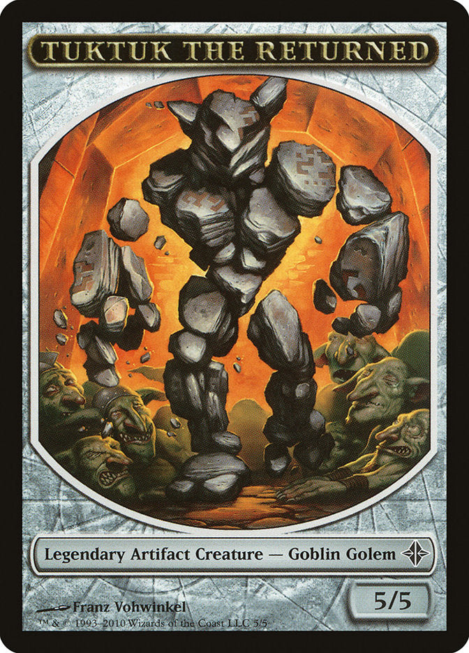 Tuktuk the Returned Token [Rise of the Eldrazi Tokens] | Gear Gaming Bentonville