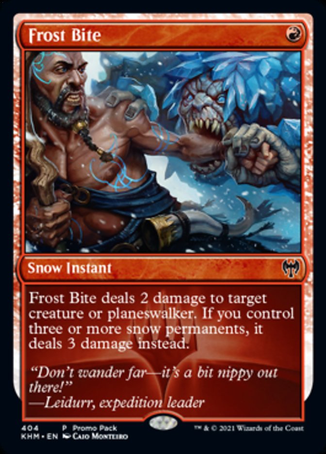 Frost Bite (Promo Pack) [Kaldheim Promos] | Gear Gaming Bentonville