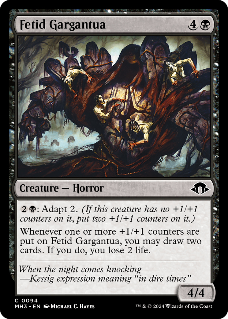 Fetid Gargantua [Modern Horizons 3] | Gear Gaming Bentonville