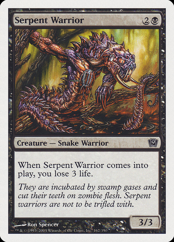 Serpent Warrior [Ninth Edition] | Gear Gaming Bentonville
