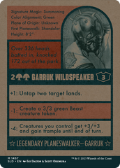 Garruk Wildspeaker [Secret Lair Drop Series] | Gear Gaming Bentonville