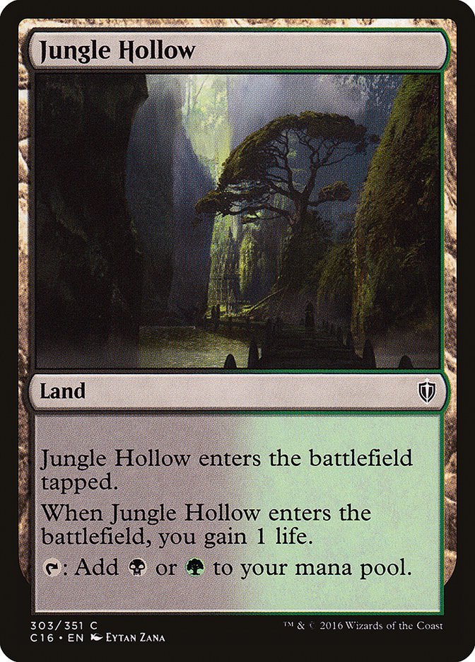 Jungle Hollow [Commander 2016] | Gear Gaming Bentonville