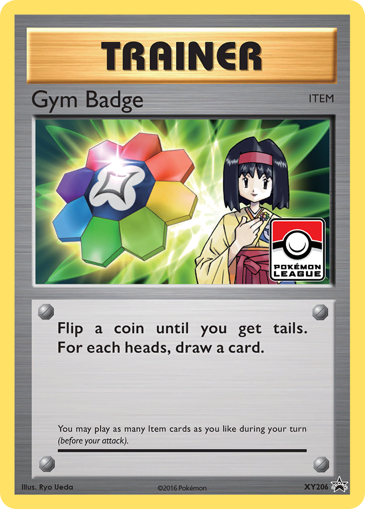 Gym Badge (XY206) (Erika) [XY: Black Star Promos] | Gear Gaming Bentonville