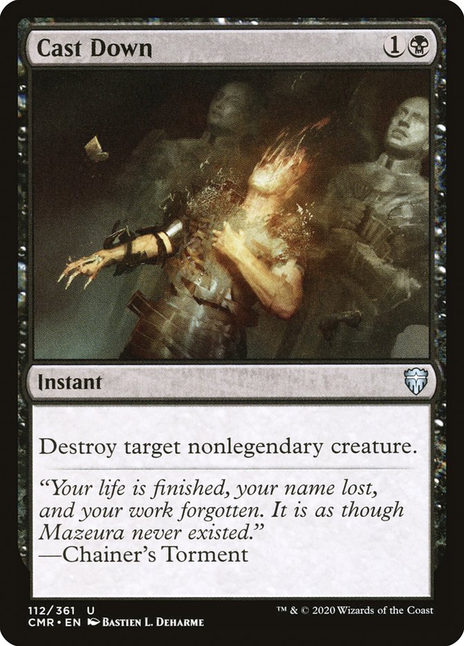 Cast Down [Commander Legends] | Gear Gaming Bentonville