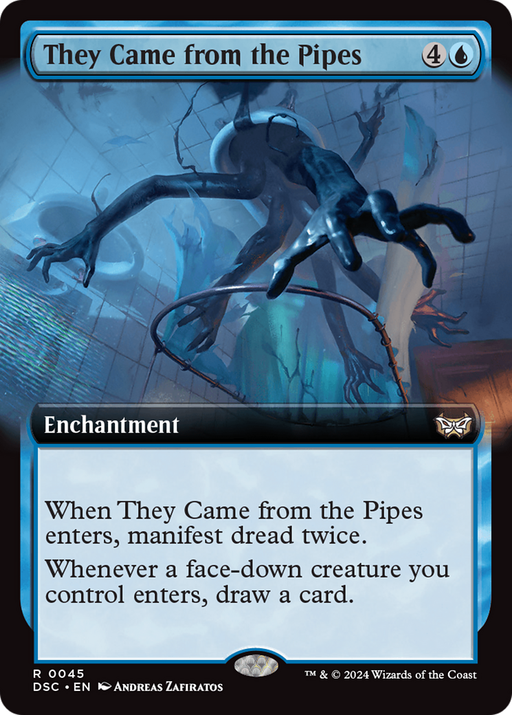 They Came from the Pipes (Extended Art) [Duskmourn: House of Horror Commander] | Gear Gaming Bentonville