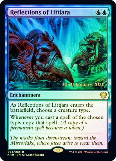Reflections of Littjara [Kaldheim Prerelease Promos] | Gear Gaming Bentonville