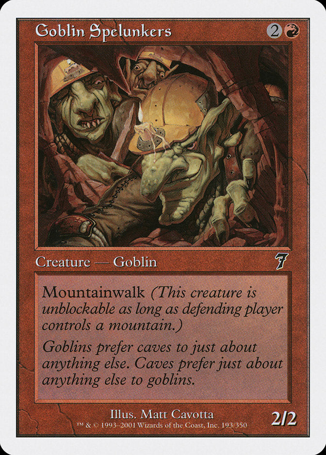 Goblin Spelunkers [Seventh Edition] | Gear Gaming Bentonville