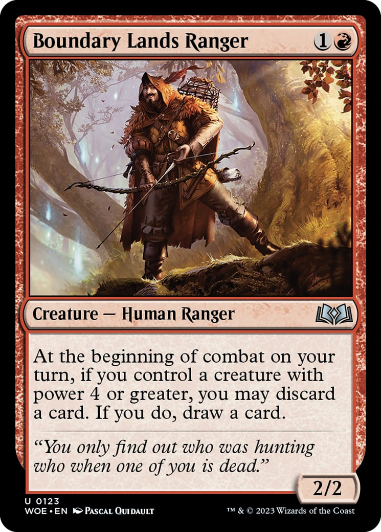 Boundary Lands Ranger [Wilds of Eldraine] | Gear Gaming Bentonville