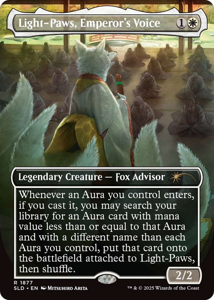 Light-Paws, Emperor's Voice (Rainbow Foil) [Secret Lair Drop Series] | Gear Gaming Bentonville