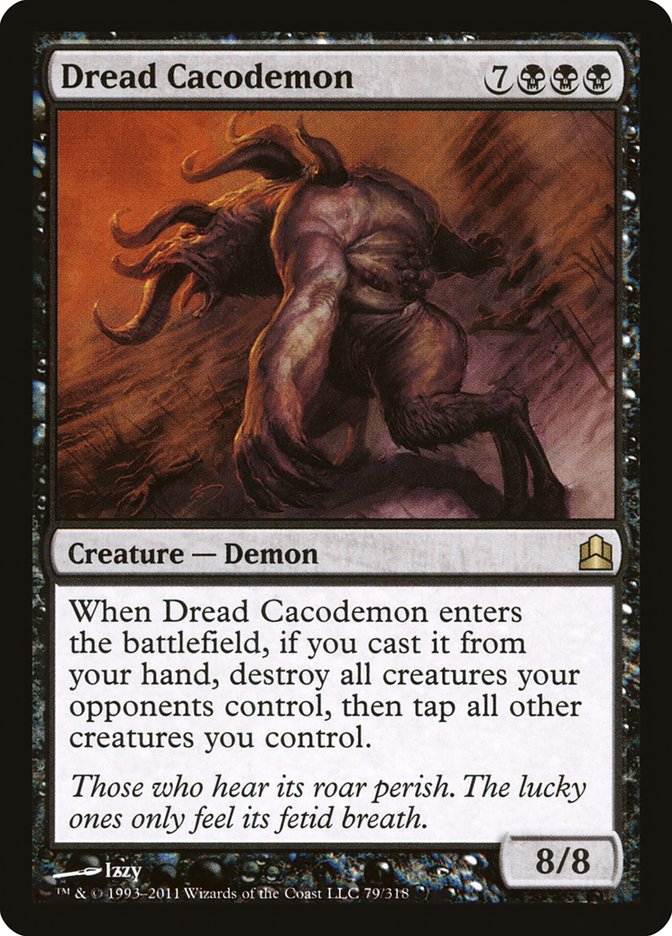 Dread Cacodemon [Commander 2011] | Gear Gaming Bentonville