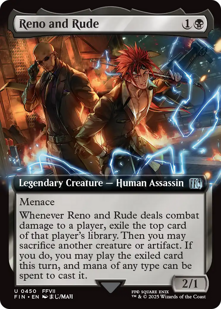 Reno and Rude (Extended Art) [FINAL FANTASY] | Gear Gaming Bentonville