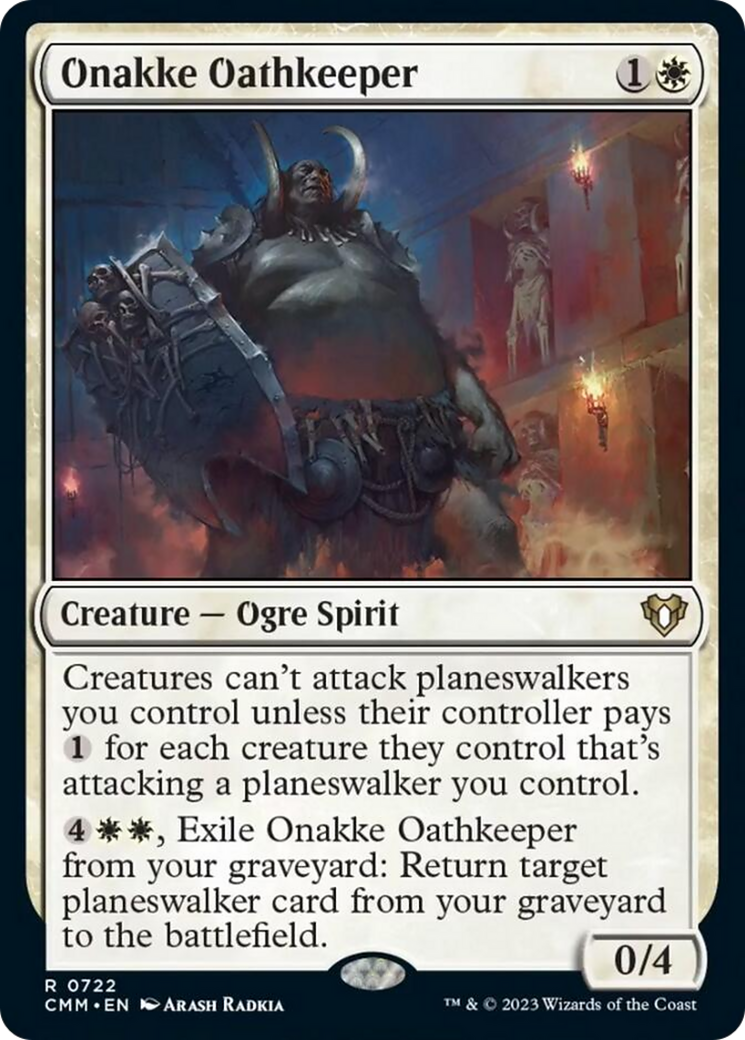 Onakke Oathkeeper [Commander Masters] | Gear Gaming Bentonville