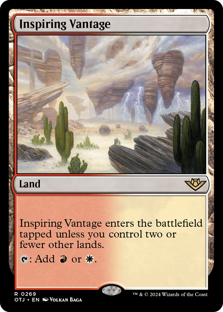 Inspiring Vantage [Outlaws of Thunder Junction] | Gear Gaming Bentonville