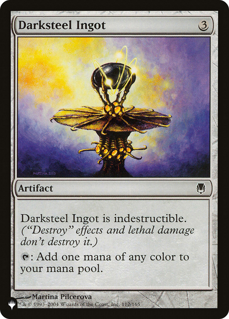 Darksteel Ingot [The List Reprints] | Gear Gaming Bentonville