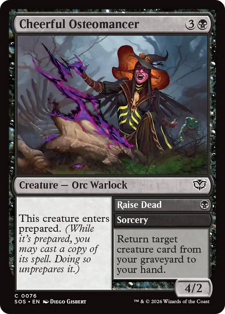 Cheerful Osteomancer [Secrets of Strixhaven] | Gear Gaming Bentonville