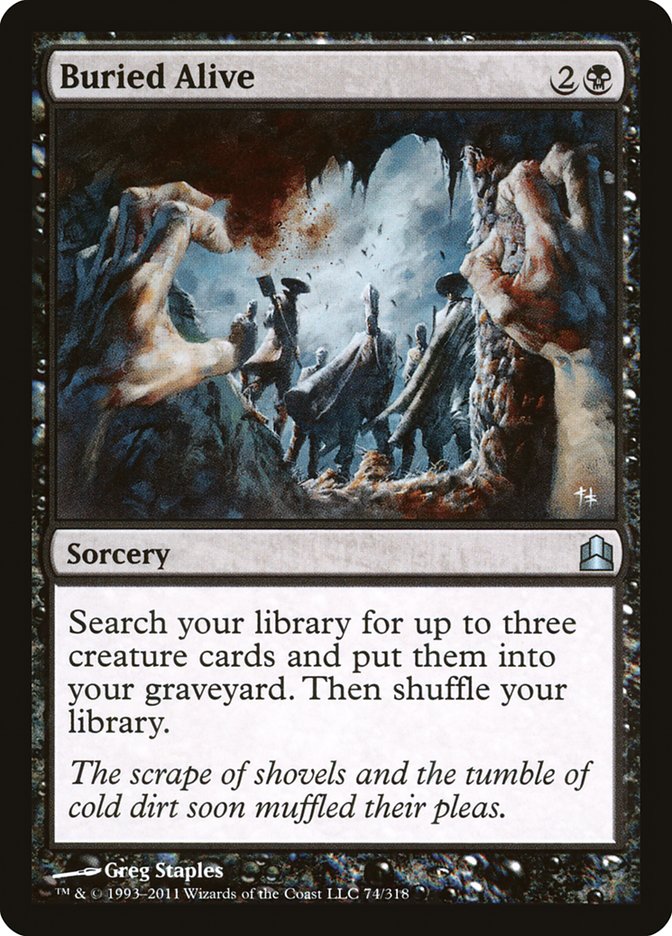 Buried Alive [Commander 2011] | Gear Gaming Bentonville