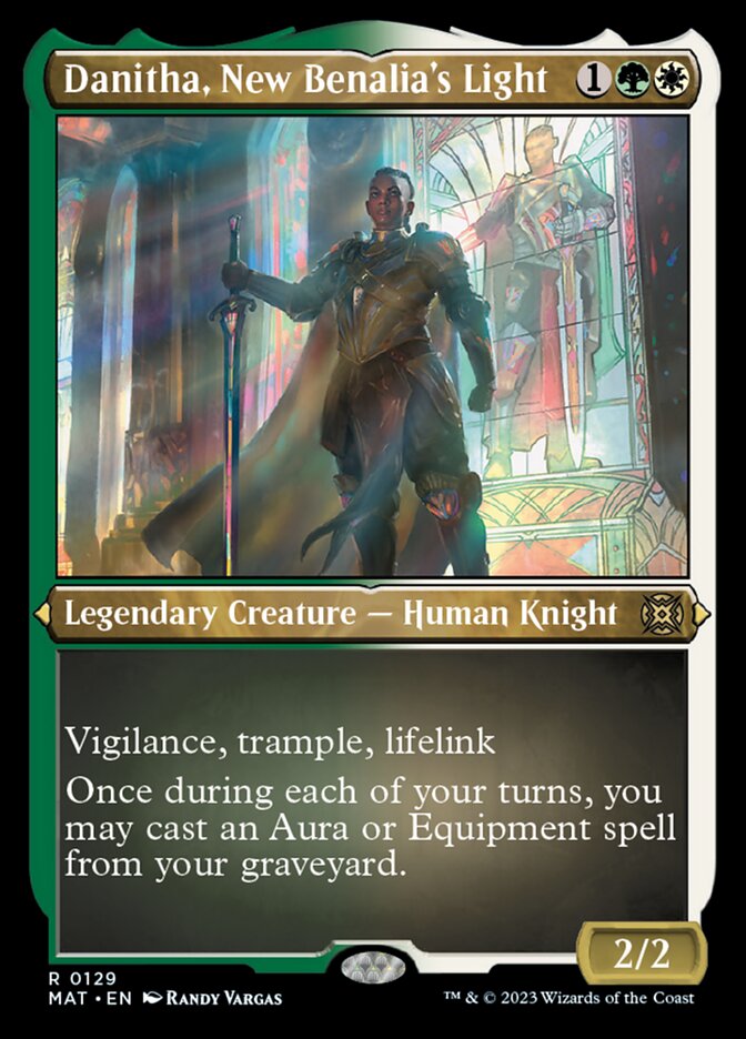 Danitha, New Benalia's Light (Foil Etched) [March of the Machine: The Aftermath] | Gear Gaming Bentonville