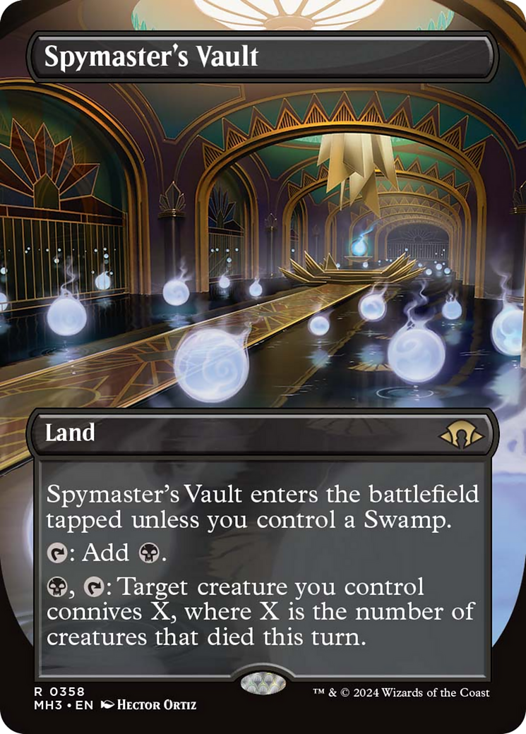 Spymaster's Vault (Borderless) [Modern Horizons 3] | Gear Gaming Bentonville