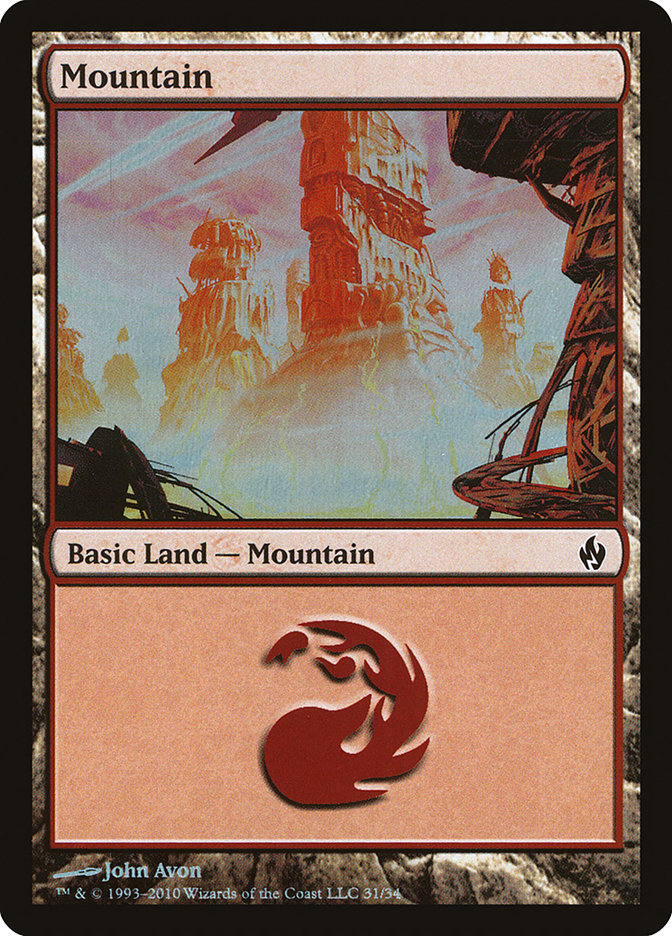 Mountain (31) [Premium Deck Series: Fire and Lightning] | Gear Gaming Bentonville