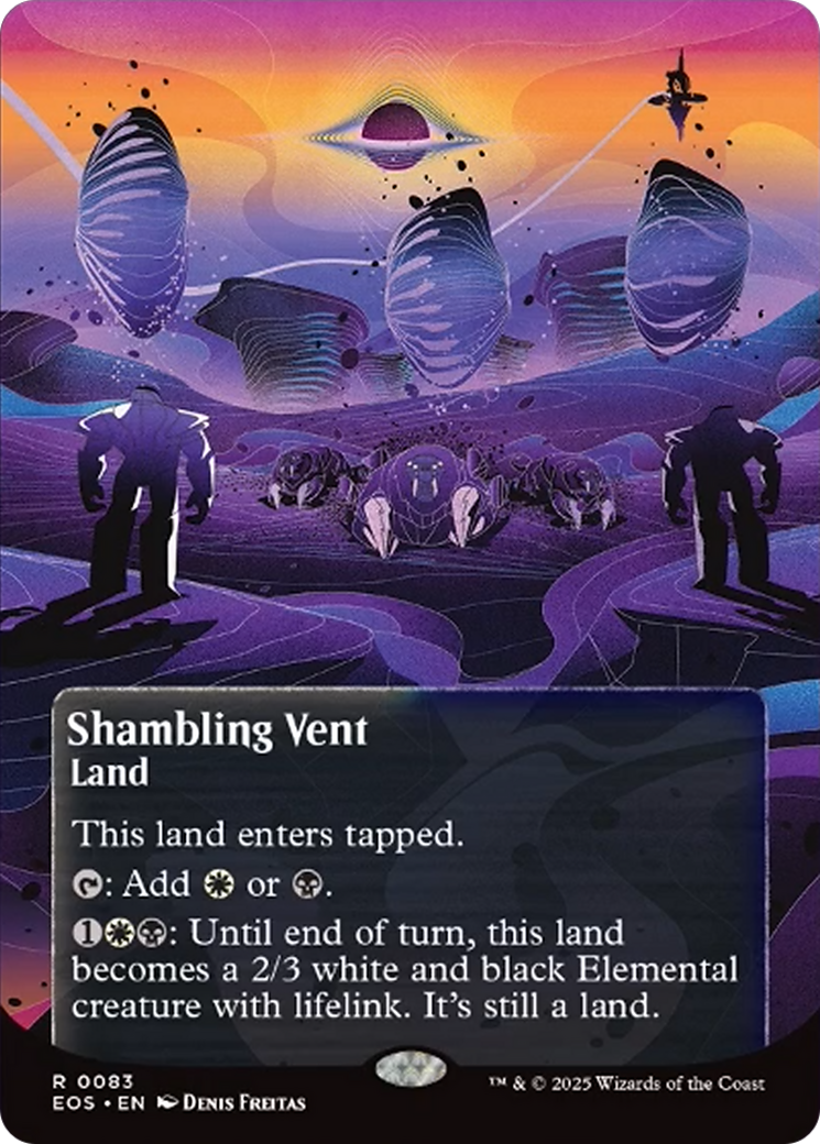 Shambling Vent (0083) (Borderless) [Edge of Eternities: Stellar Sights] | Gear Gaming Bentonville