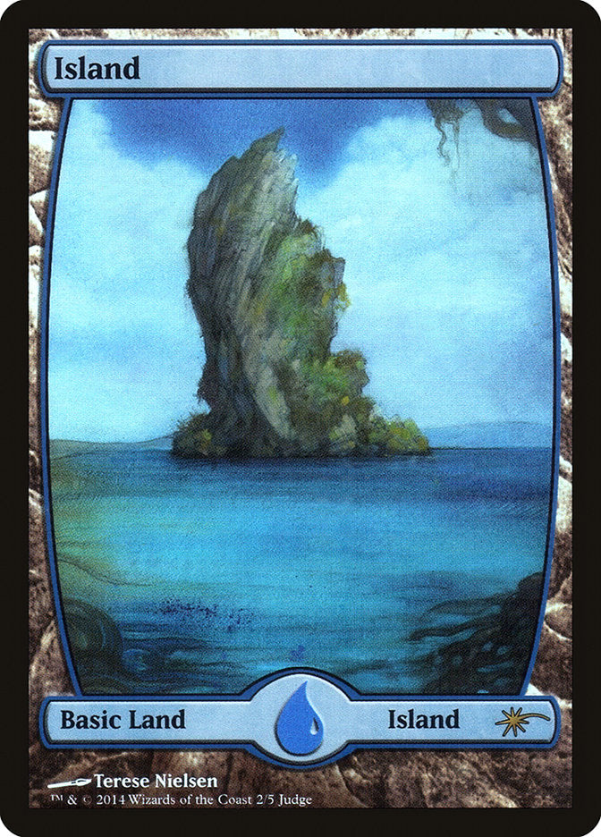 Island (2★) [Judge Gift Cards 2014] | Gear Gaming Bentonville