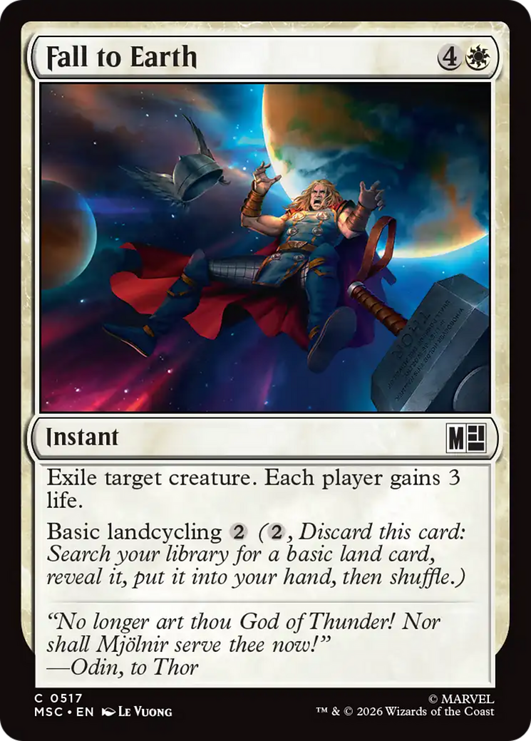 Fall to Earth [Marvel Super Heroes Commander] | Gear Gaming Bentonville