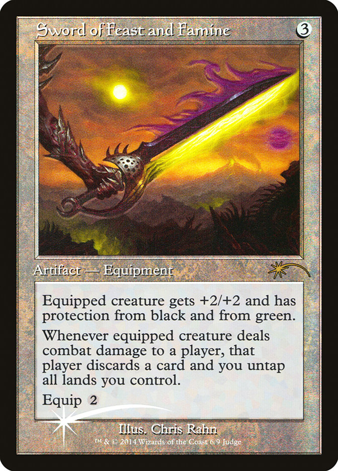 Sword of Feast and Famine [Judge Gift Cards 2014] | Gear Gaming Bentonville