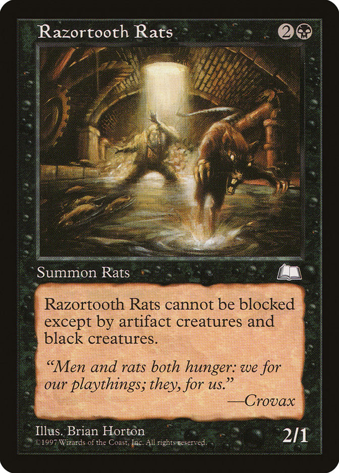 Razortooth Rats [Weatherlight] | Gear Gaming Bentonville