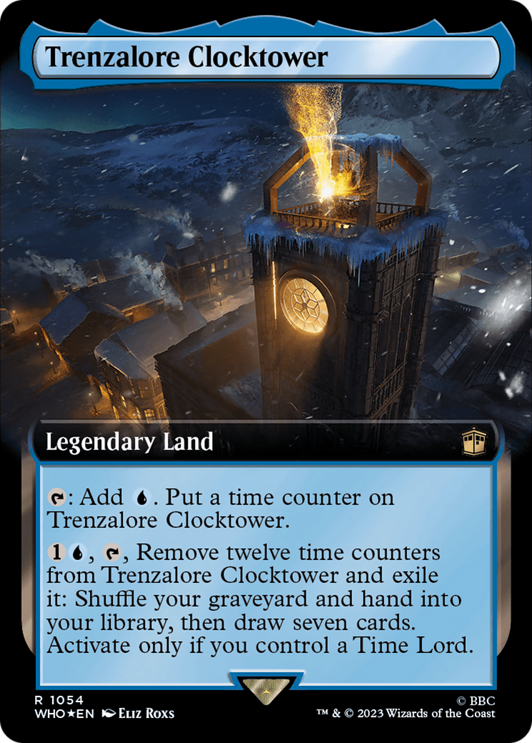 Trenzalore Clocktower (Extended Art) (Surge Foil) [Doctor Who] | Gear Gaming Bentonville