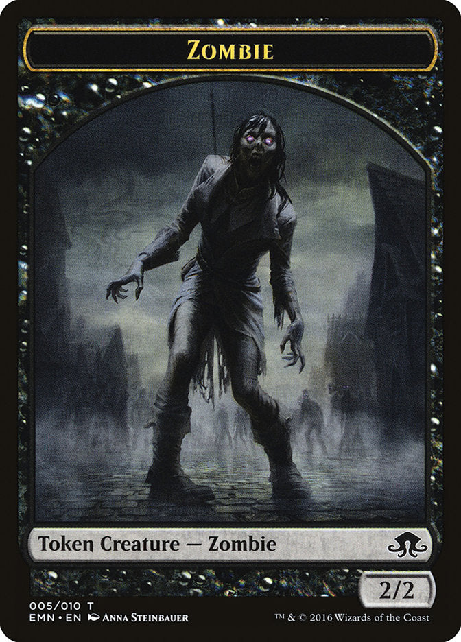 Zombie Token (005/010) [Eldritch Moon Tokens] | Gear Gaming Bentonville