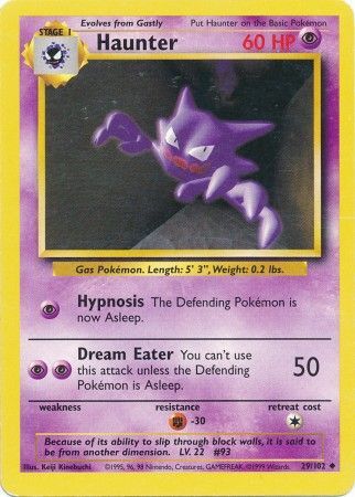 Haunter (29/102) [Base Set Unlimited] | Gear Gaming Bentonville