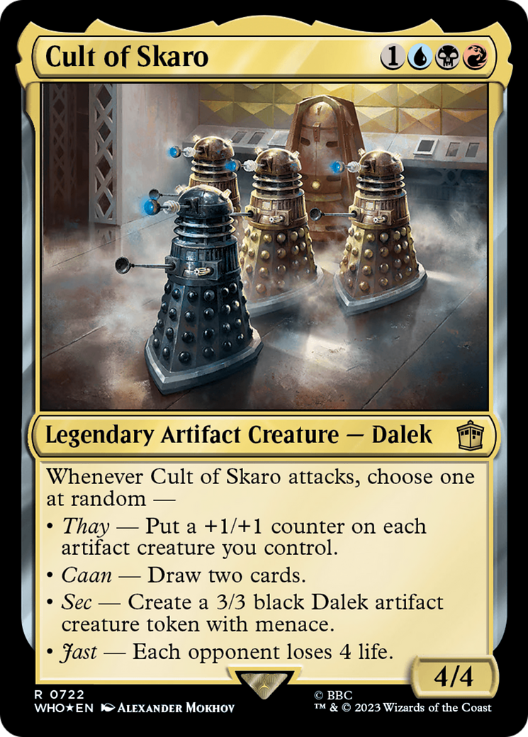 Cult of Skaro (Surge Foil) [Doctor Who] | Gear Gaming Bentonville