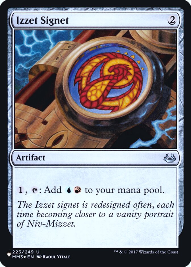 Izzet Signet [Secret Lair: Heads I Win, Tails You Lose] | Gear Gaming Bentonville