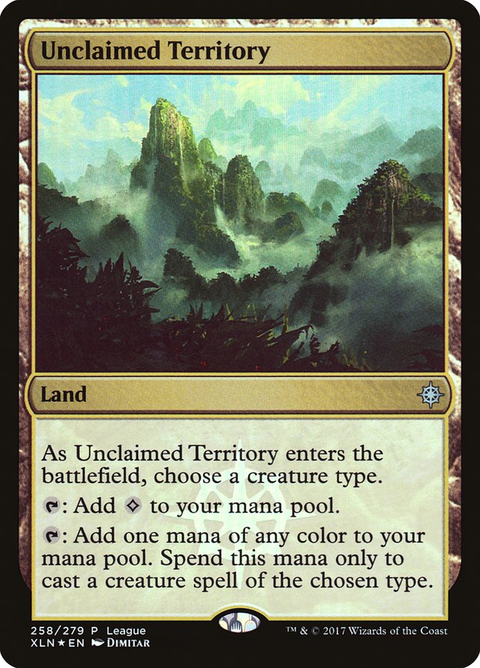 Unclaimed Territory (League) [Ixalan Promos] | Gear Gaming Bentonville