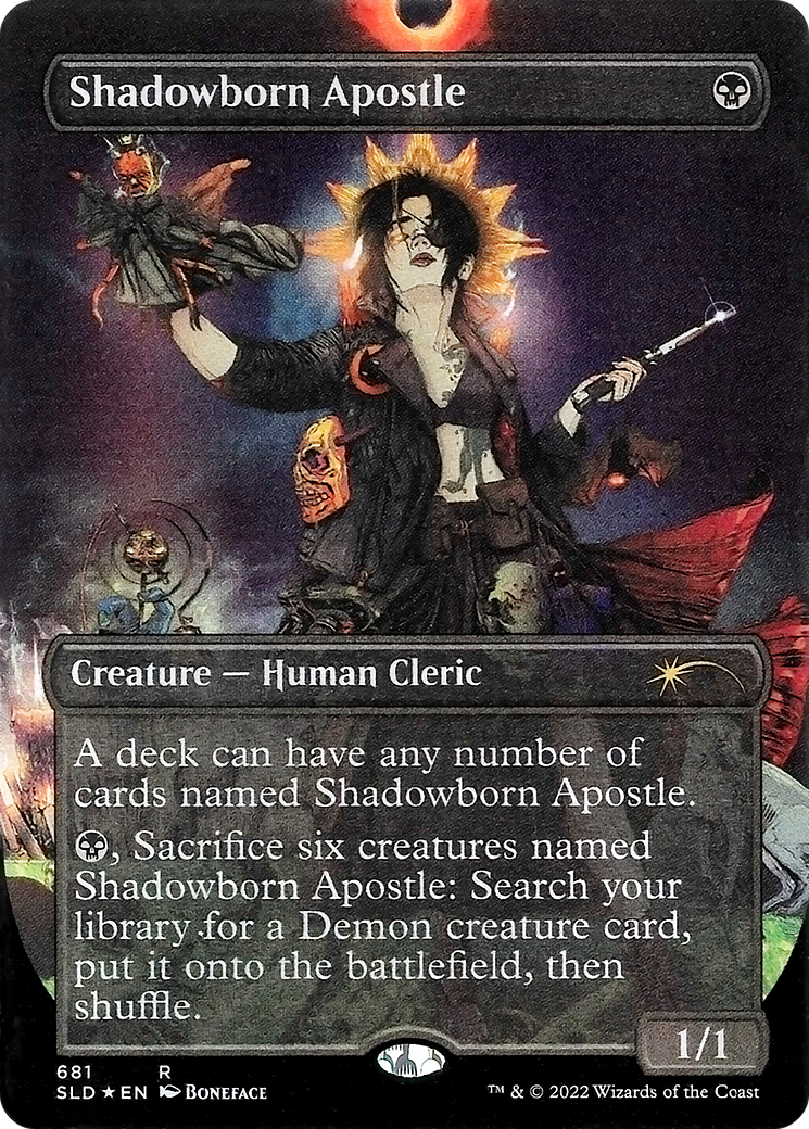 Shadowborn Apostle (681) (Borderless) [Secret Lair Drop Promos] | Gear Gaming Bentonville