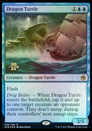 Dragon Turtle [Dungeons & Dragons: Adventures in the Forgotten Realms Prerelease Promos] | Gear Gaming Bentonville