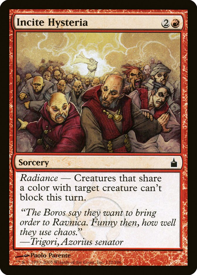 Incite Hysteria [Ravnica: City of Guilds] | Gear Gaming Bentonville