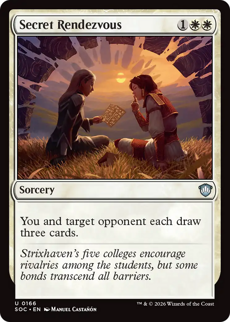 Secret Rendezvous [Secrets of Strixhaven Commander] | Gear Gaming Bentonville