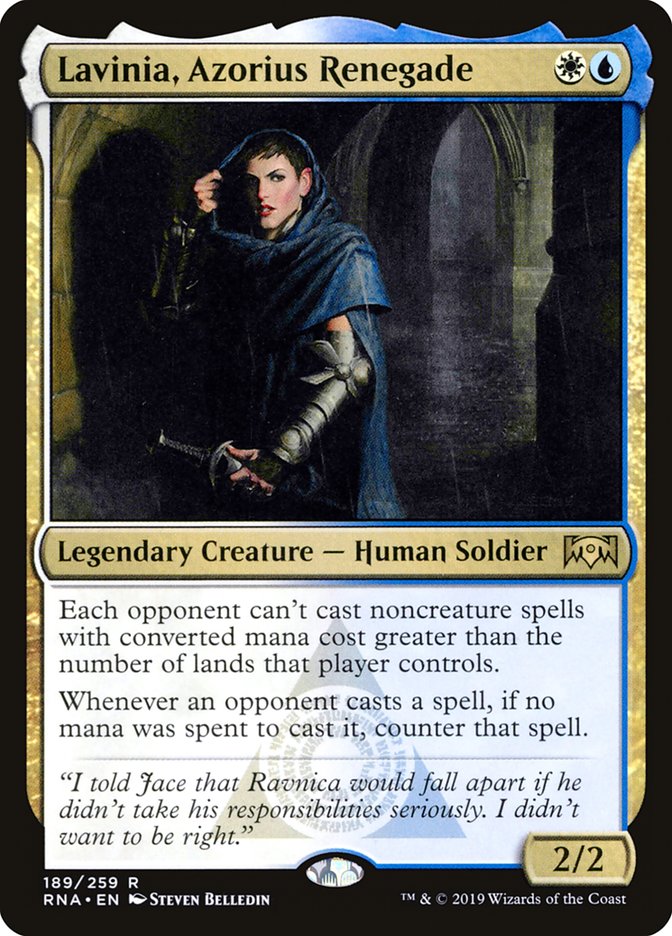 Lavinia, Azorius Renegade [Ravnica Allegiance] | Gear Gaming Bentonville