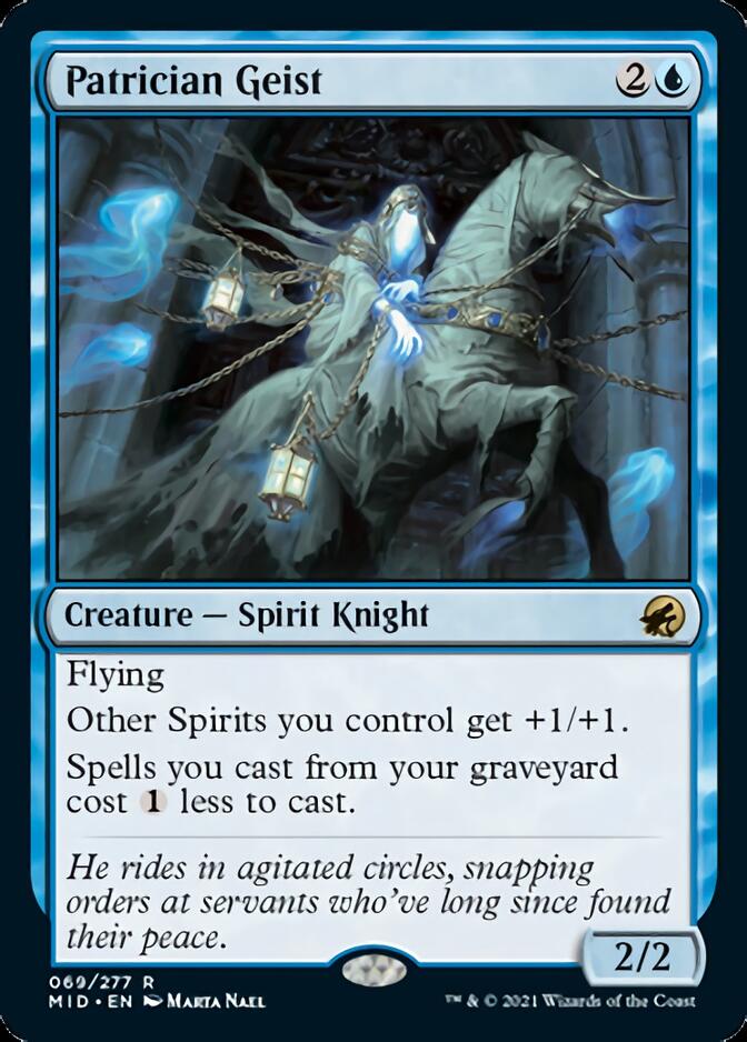 Patrician Geist [Innistrad: Midnight Hunt] | Gear Gaming Bentonville