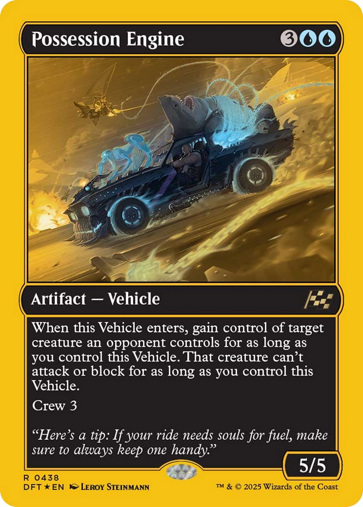 Possession Engine (First-Place Foil) [Aetherdrift] | Gear Gaming Bentonville