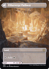 Needleverge Pathway // Pillarverge Pathway (Borderless Alternate Art) [Zendikar Rising] | Gear Gaming Bentonville