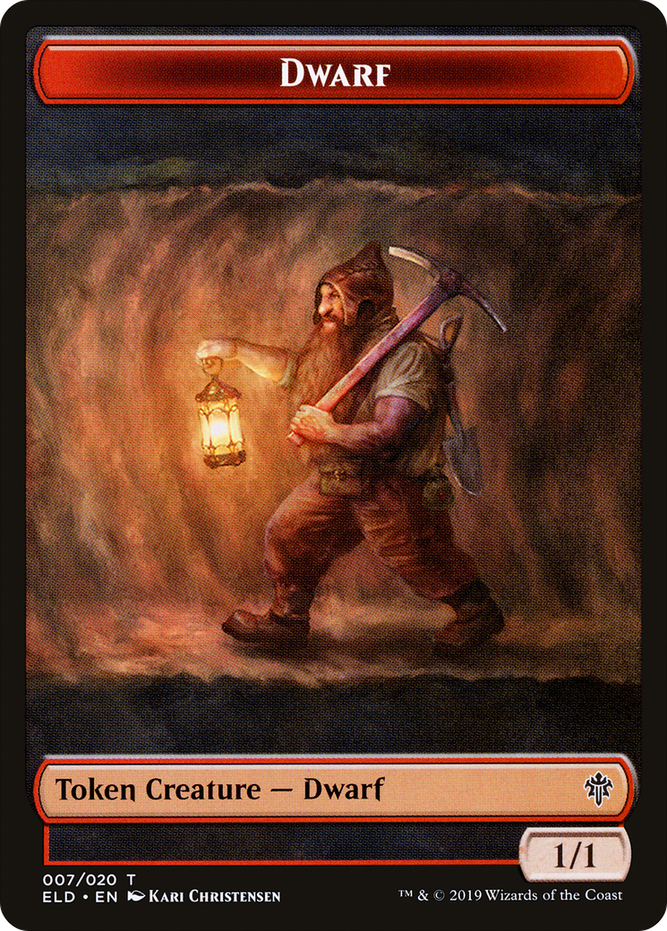 Soldier (UMA) // Dwarf (ELD) Double-Sided Token [The List] | Gear Gaming Bentonville